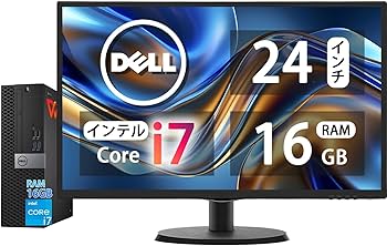 Amazon.co.jp: 【整備済み品】 【Dell Core-i7 & 24インチ液晶PCセット