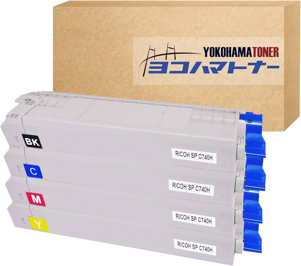 Amazon | 【横トナ】リコー(RICOH)用 SP C740H 4色セット 大容量版