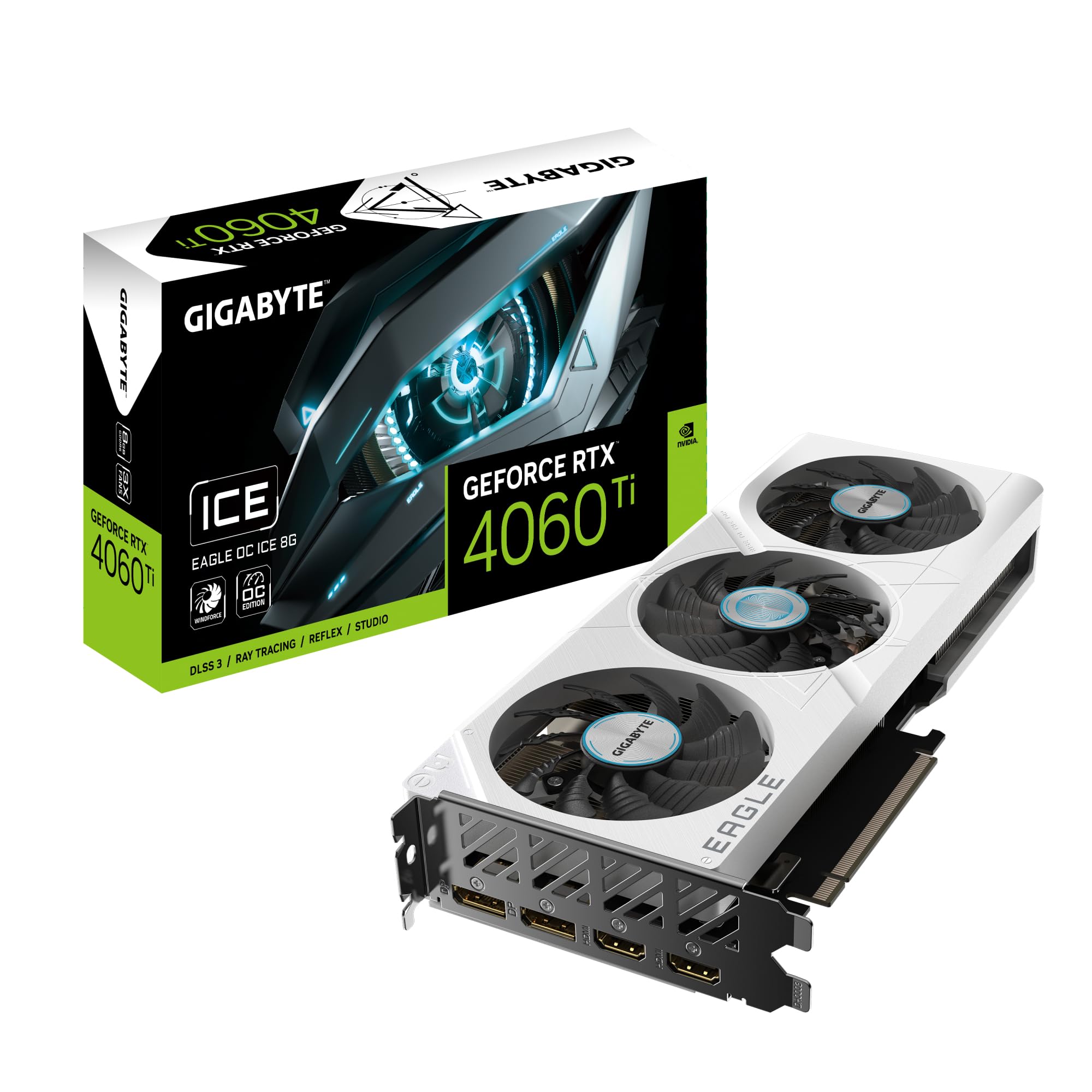 Amazon | Gigabyte GeForce RTX 4060 Ti EAGLE OC ICE 8Gグラフィック
