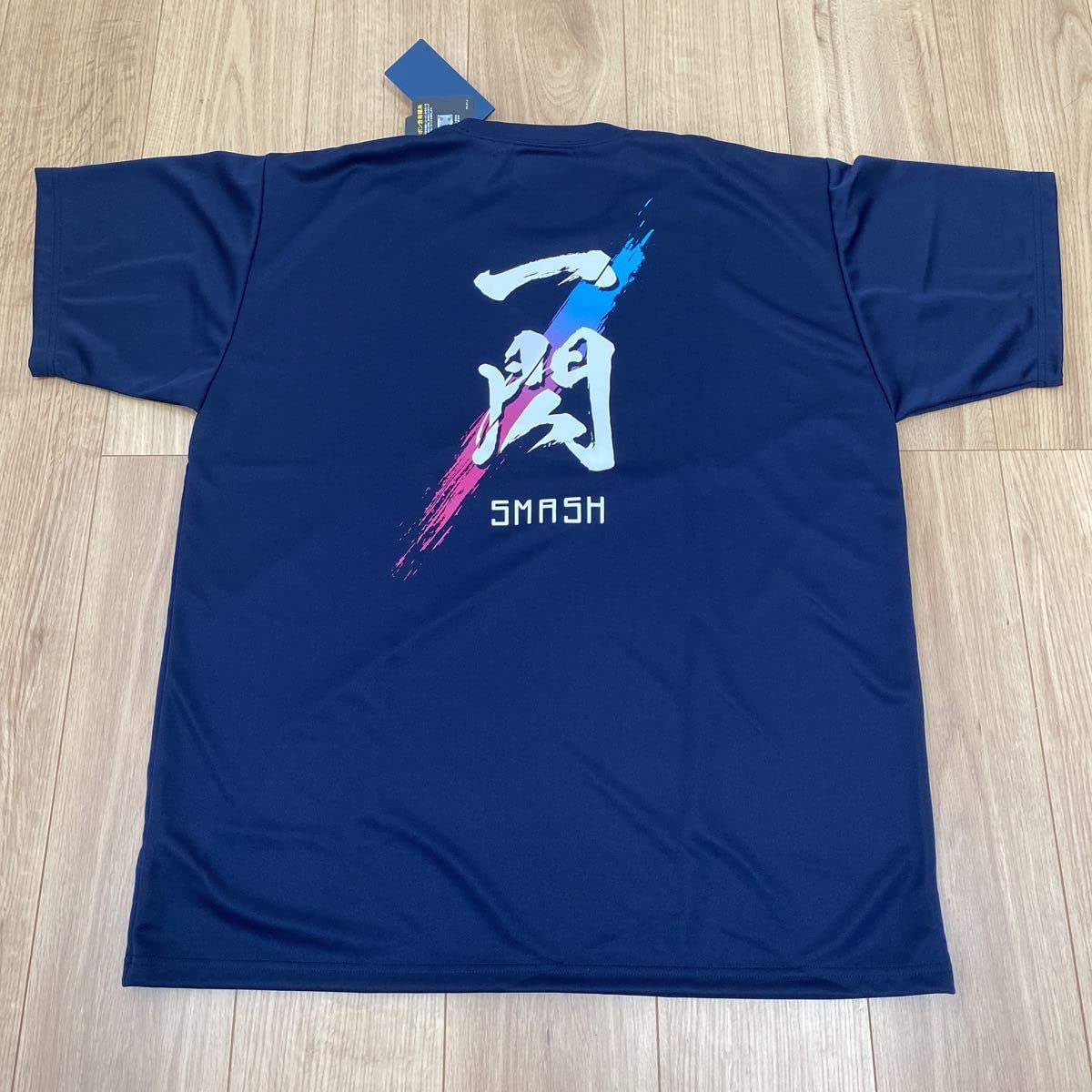 Amazon.co.jp: Tシャツ ロゴTシャツ ヨネックス 日本製 一閃 ネイビー