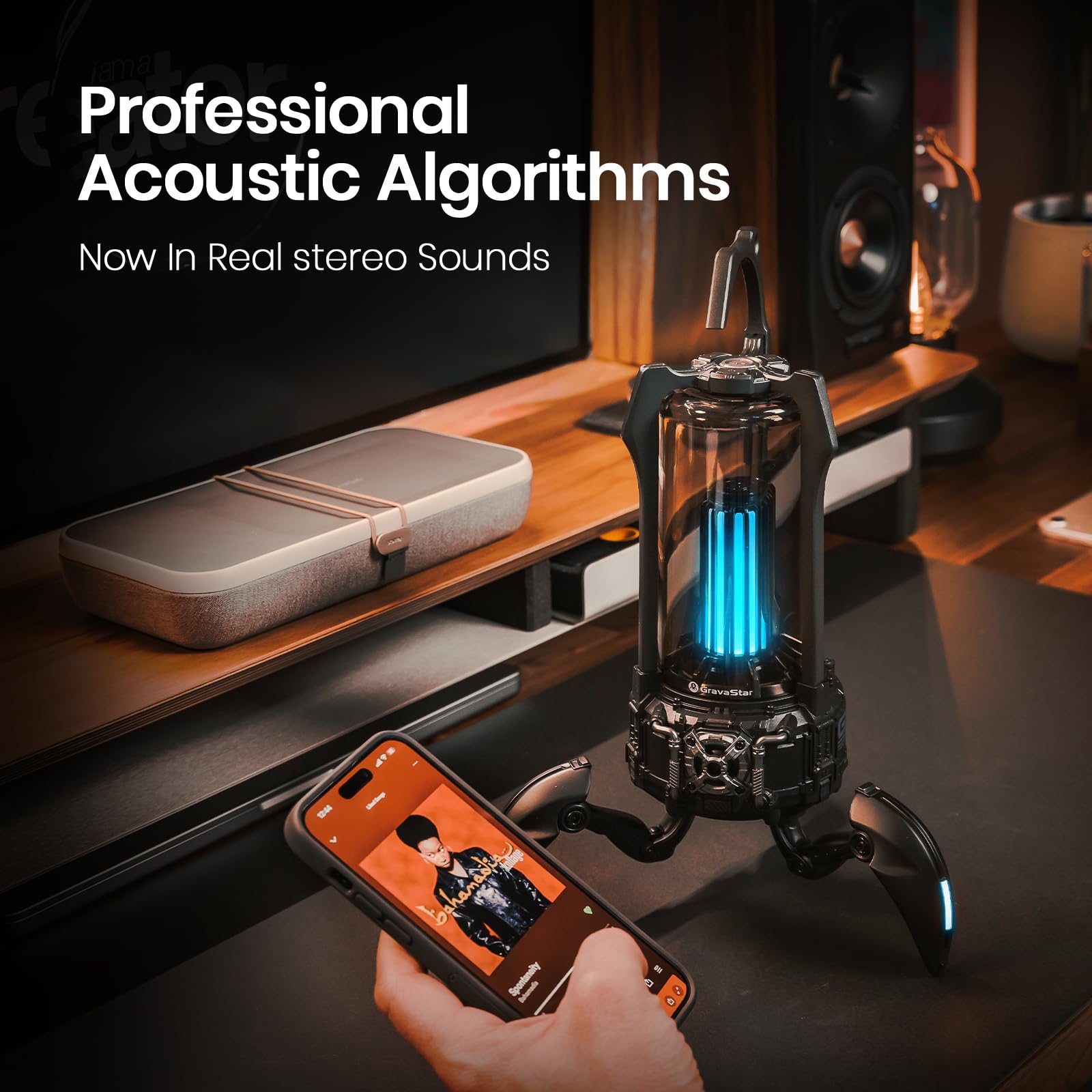 Amazon.co.jp: GravaStar Supernova Bluetooth ワイヤレス ポータブル