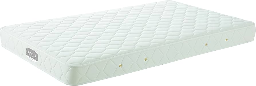 Amazon.co.jp: 日本ベッド製造 マットレス ホワイト 幅98cm ビーズ