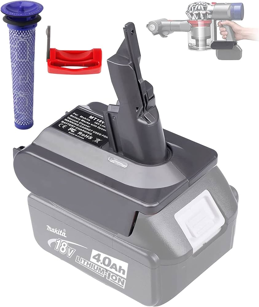 Amazon.co.jp: ダイソンV7バッテリーアダプター マキタ18Vリチウム電池