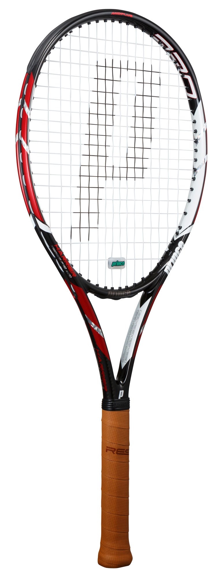Amazon | Prince(プリンス) Harrier Pro 100 ブラック×レッド(フレーム