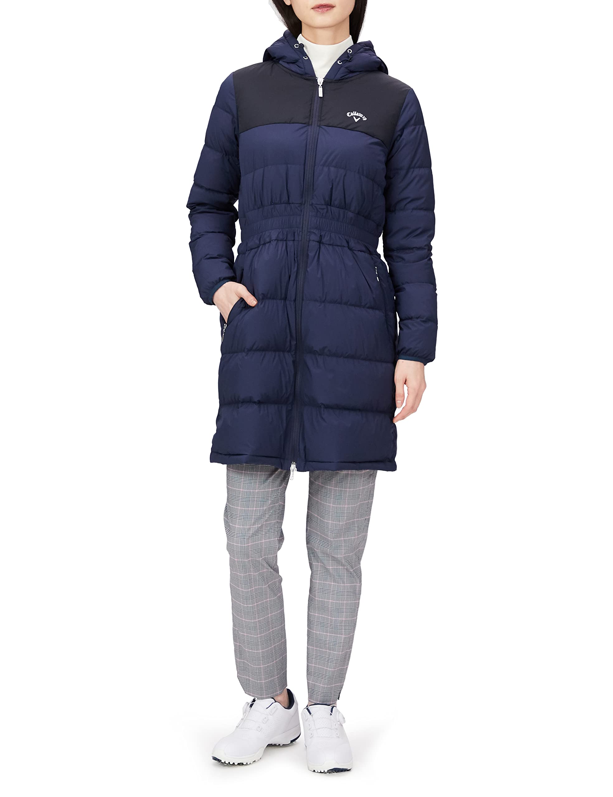 Amazon | [キャロウェイ] レディース フルジップダウンブルゾン