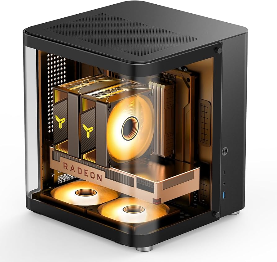 Amazon.com: JONSBO TK-1 Black Micro ATX Mini Tower Computer CASE
