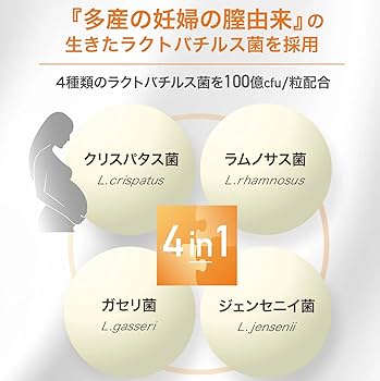 Amazon | ラクトフローラ シナジー 生きたラクトバチルス菌4種＋高