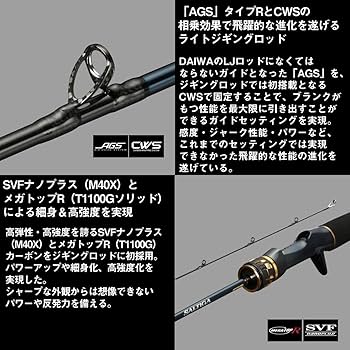 Amazon | ダイワ(DAIWA) ライトジギングロッド SALTIGA(ソルティガ) LJ
