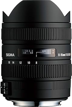 Amazon.com : Sigma 8-16mm f/4.5-5.6 DC HSM FLD AF Ultra Wide Zoom