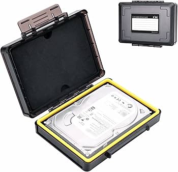 Amazon.co.jp: KIWIFOTOS 3.5インチ ハードディスク 適用 HDD収納