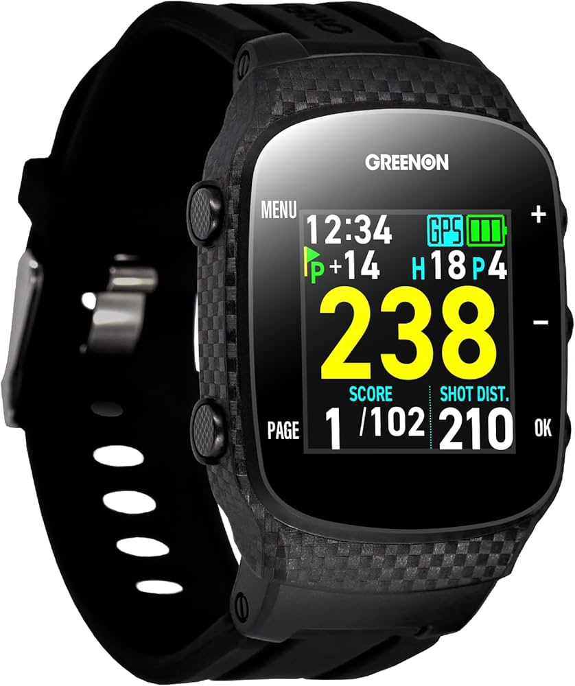 Amazon | GreenOn（グリーンオン）ザ・ゴルフウォッチ GN101 みちびき