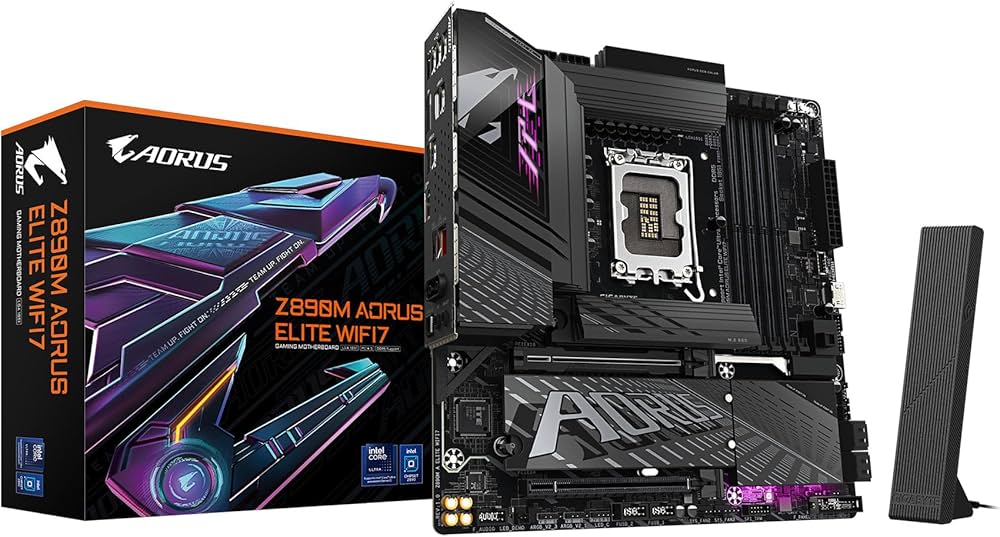 Amazon | GIGABYTE Z890M AORUS ELITE WIFI7 Micro ATXマザーボード