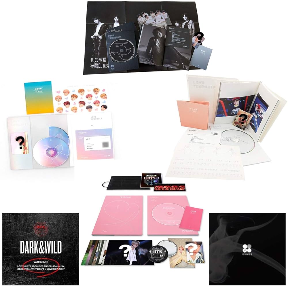 BTS - BTS: Album Collection - 6 Limited Edition Boxed Sets (Love