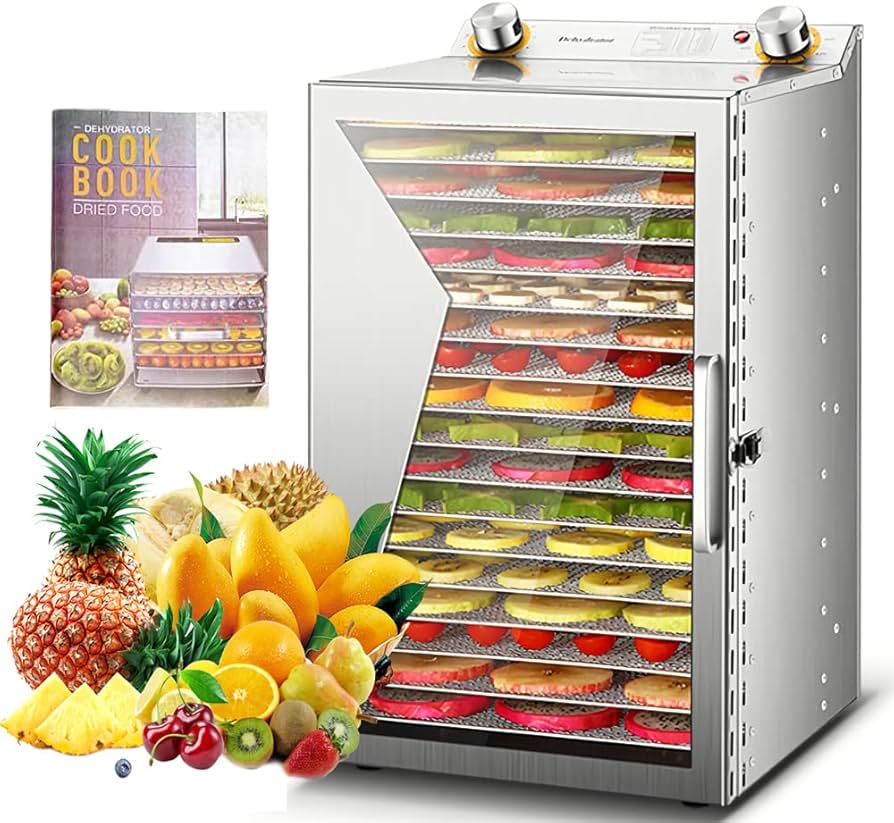 Amazon.co.jp: 2024新版 ステンレス鋼 フードドライヤー 18層大容量