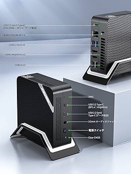 Amazon.co.jp: ミニPC AMD Ryzen 5 5625U DDR4 16GB 512GB NVMe SSD