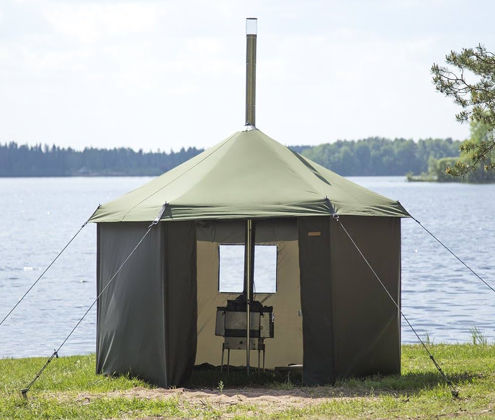 Amazon.co.jp: テントサウナ ライトセット 4人用 サウナ専用テント