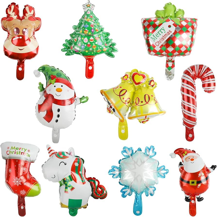 Amazon | CINECE クリスマス 風船 アルミバルーン 装飾 Xmas サンタ