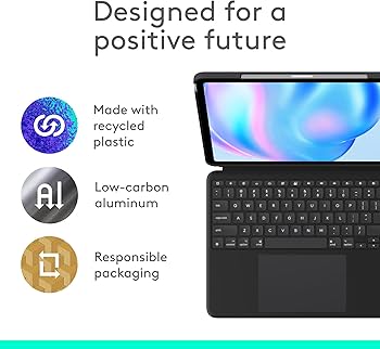 Amazon.com: Logitech Combo Touch iPad Air 13-inch (M2, M3 & M4