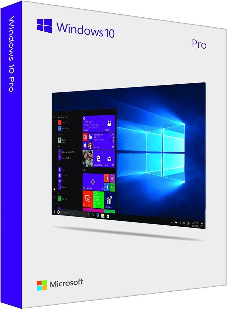 Amazon | 【旧パッケージ】Microsoft Windows 10 Pro April 2018