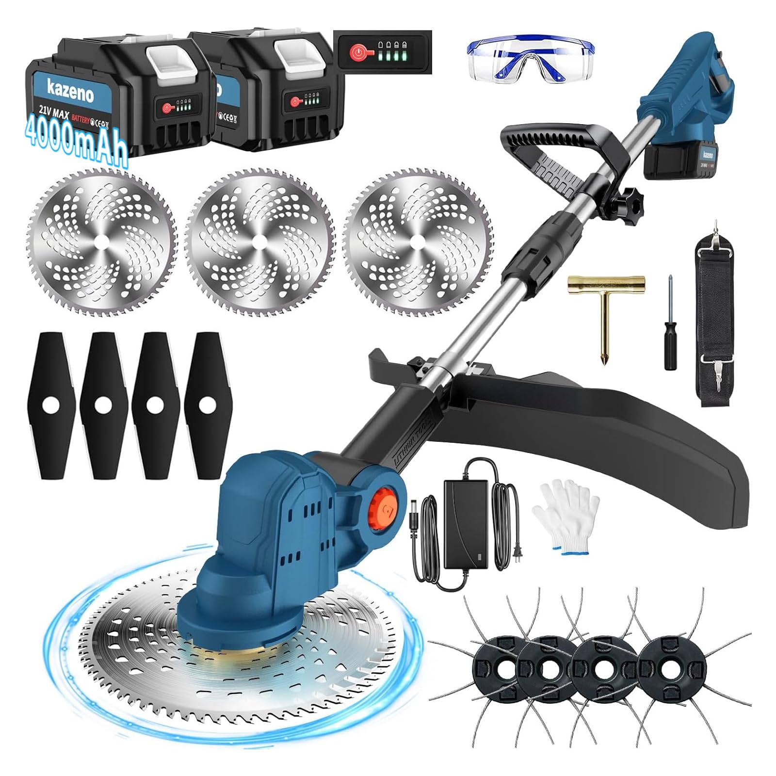 Amazon.co.jp: 草刈り機 充電式 新しいアップグレードブラシレス