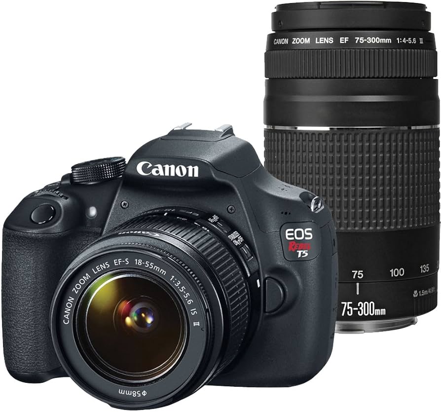 Amazon.com : Canon EOS Rebel T5 Digital SLR Camera with EF-S 18