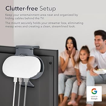Amazon.com: Wasserstein TV Mount for Google TV Streamer 4K - Clip