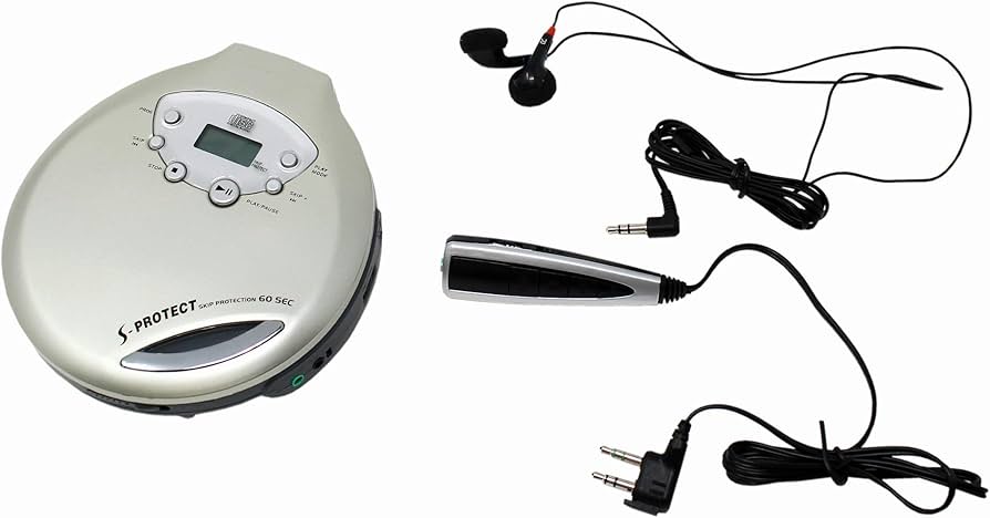 Amazon.co.jp: WINTECH ポータブルCDプレーヤー PCD-56G シャンパン