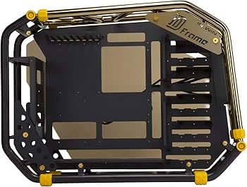 Amazon.co.jp: IN WIN D-Frame 2.0 BK/GO ゴールド/ブラック