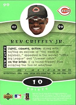 Amazon.com: 2004 Upper Deck Power Up Baseball Card #90 Ken Griffey
