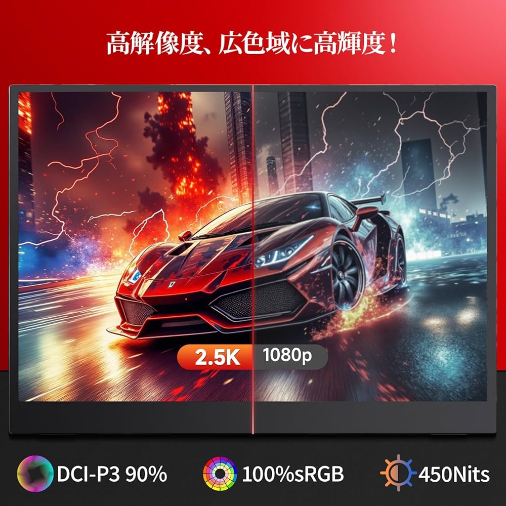 Amazon.co.jp: kksmart モバイルモニター 14.2インチ 2K(2520*1680