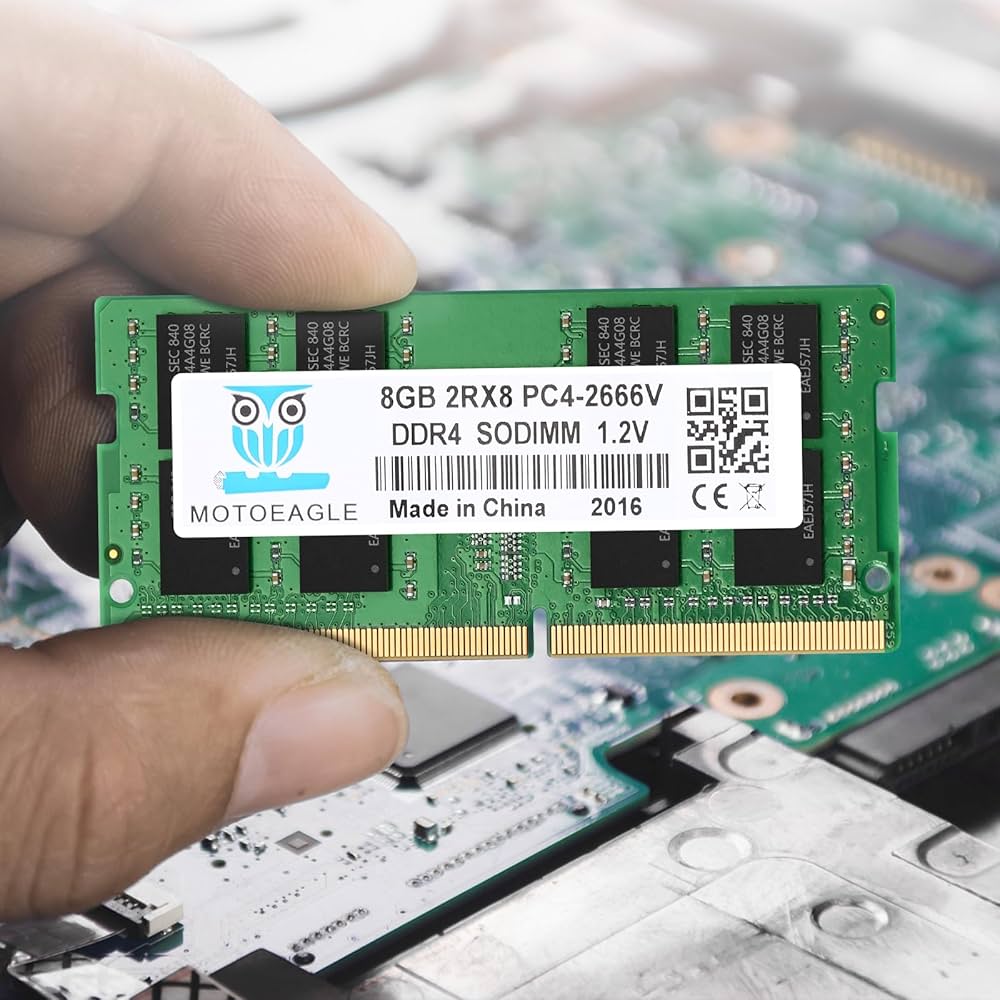 DDR4 RAM] 8 GB DDR4 2666 MHz PC4-21300 (PC4-2666V) CL19 SODIMM 1.2