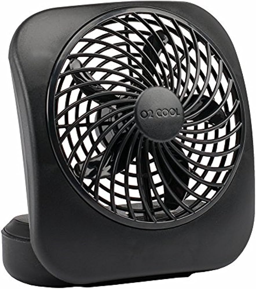 Amazon.com: O2COOL Treva 5 Inch Battery Powered Fan Portable Desk