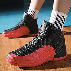 Amazon | バスケットシューズ 白スニーカー メンズ バスケットボール