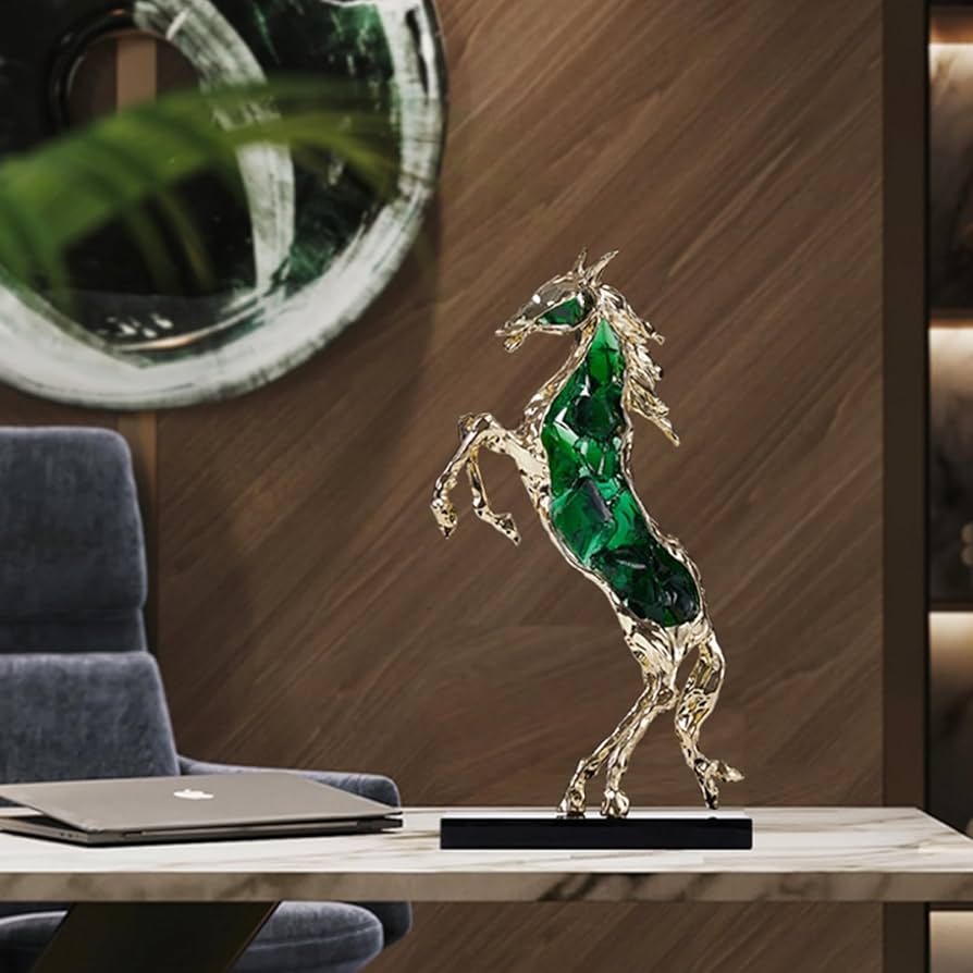 Amazon.co.jp: 馬 置物 馬の彫像 風水グッズ 動物の彫刻 干支 面白い
