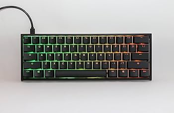 Amazon.com: Ducky One 2 Pro Mini Mechanical Keyboard, RGB LED