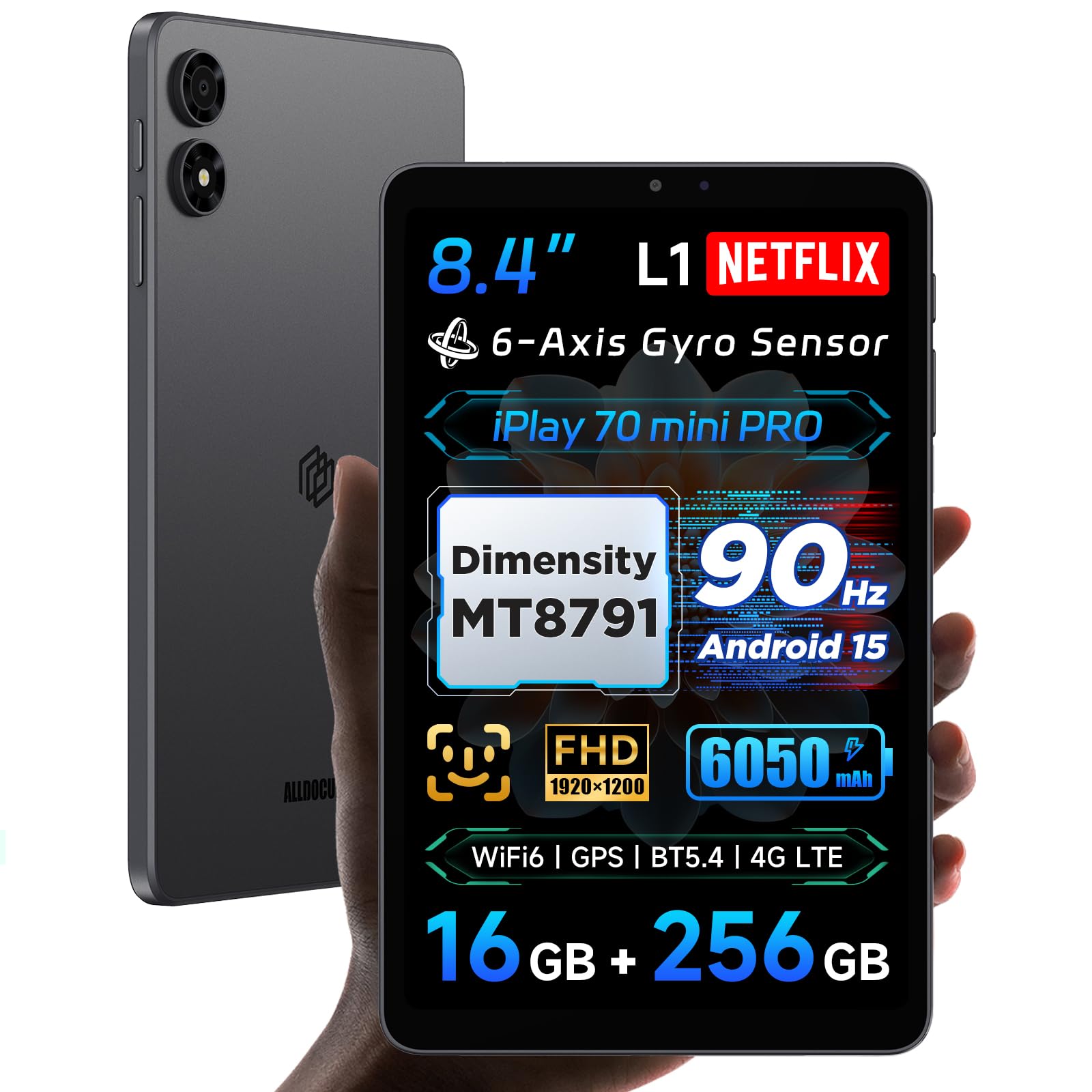 Amazon.com : ALLDOCUBE iPlay 70 mini Pro 8.4 inch Android 15