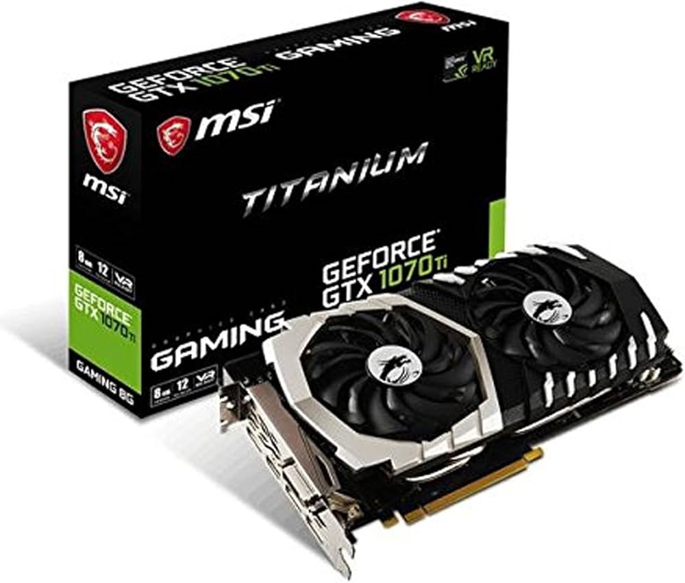 Amazon | GEFORCE GTX1070TI TITANIUM 8G | MSI | グラフィックボード 通販