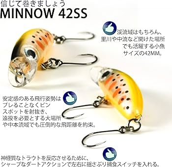 Amazon | ルアーセット Vmsixvm 釣具セット 管理釣り場 渓流 ルアー