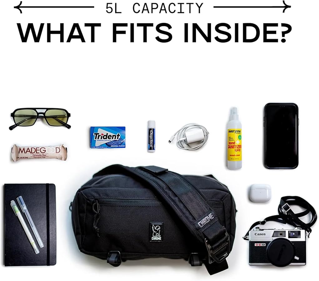 Amazon | [クローム] ボディバッグ MINI KADET (現行モデル) 5L 防水