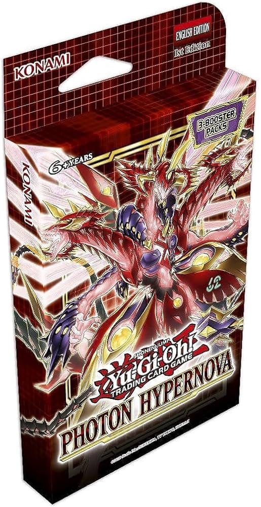 Amazon.com: YU-GI-OH! Photon Hypernova - Special 3-Pack Tuckbox