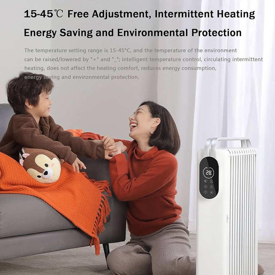 Amazon | オイルヒーター 2200W 13枚フィン 15畳用以下 燃料不用