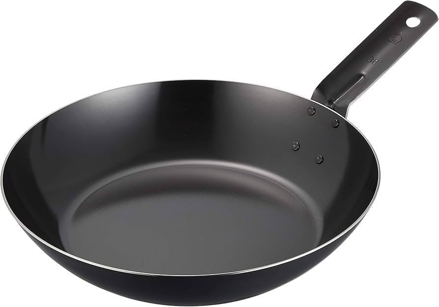 Amazon｜遠藤商事 TKG 鉄フライパン 30cm 内径×深さ(mm)300×57柄長(mm