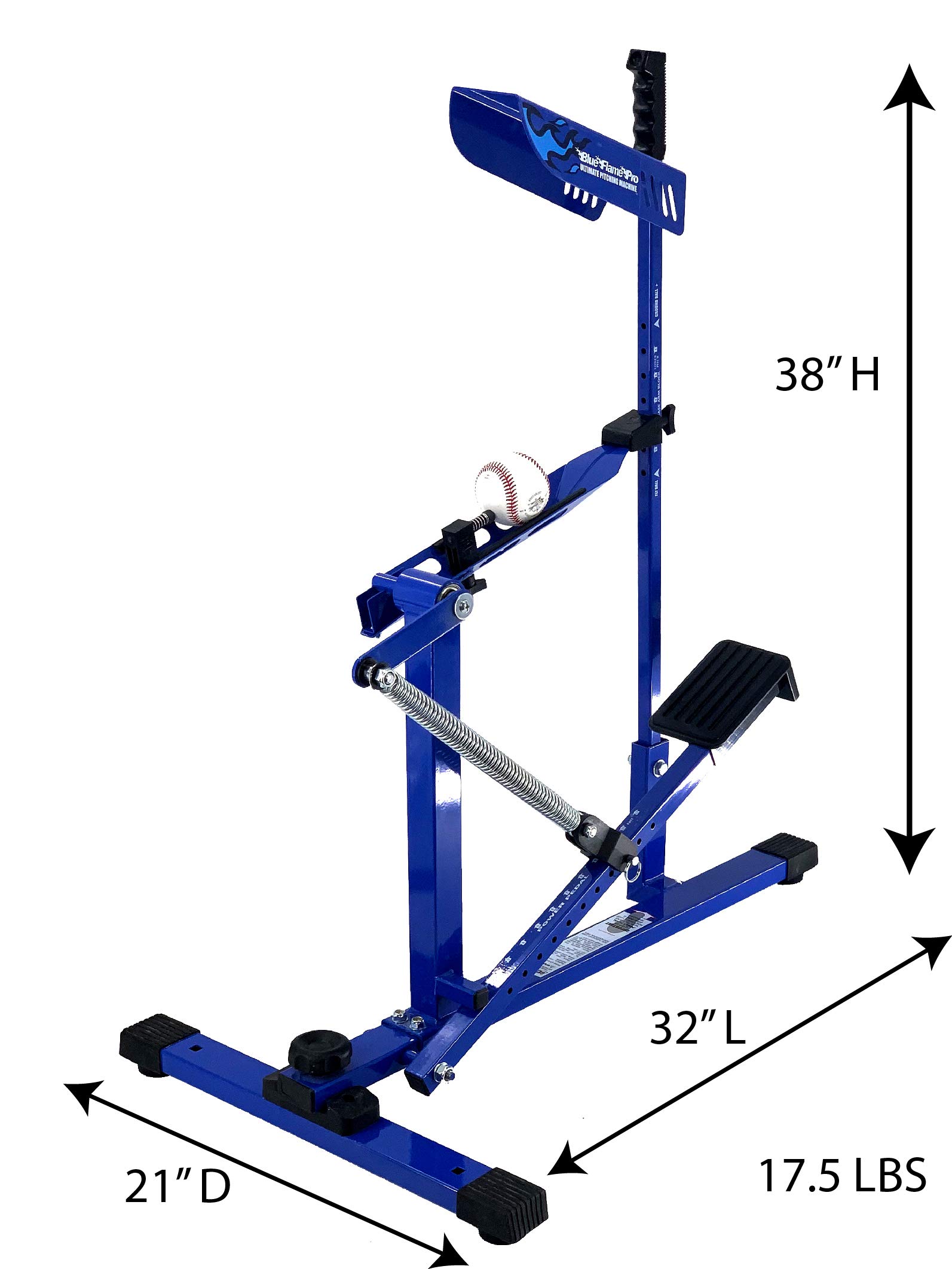 Amazon | Game Master Louisville Slugger Blue Flame Pro ピッチング
