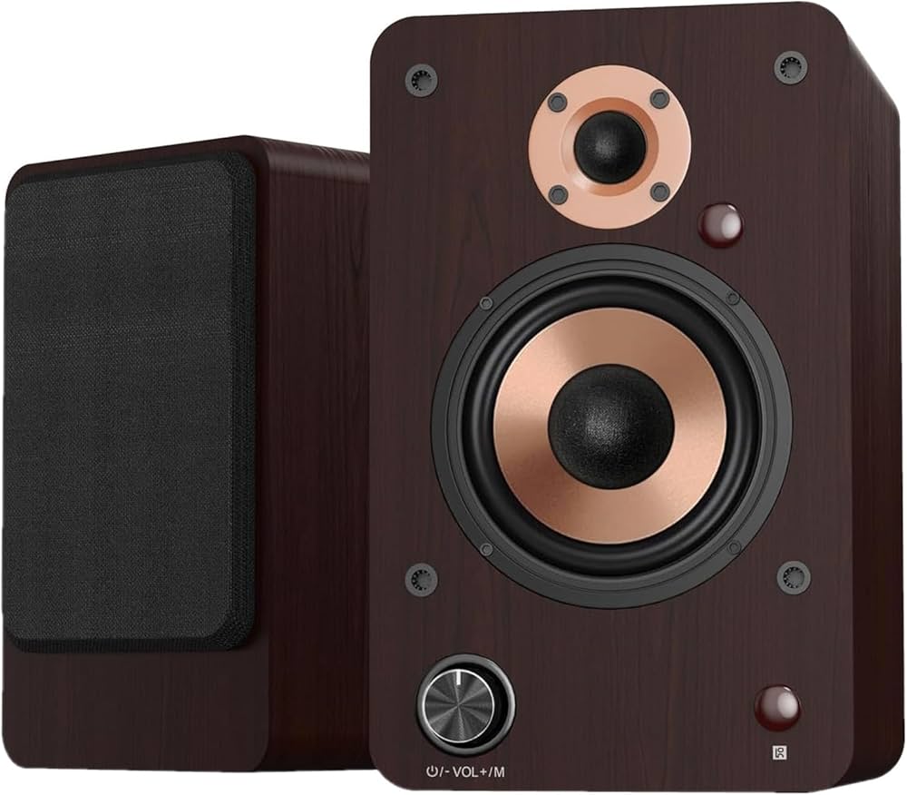 Amazon.co.jp: ブックシェルフスピーカー 100W(RMS) アクティブ