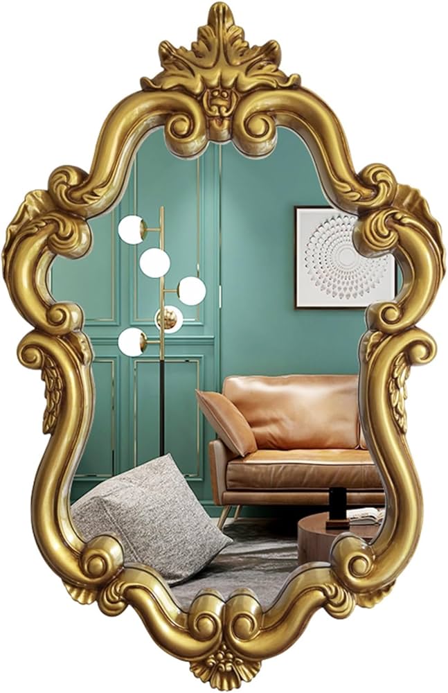 Amazon.com: Baroque French Vintage Wall Mirror, 60x90cm/24x36