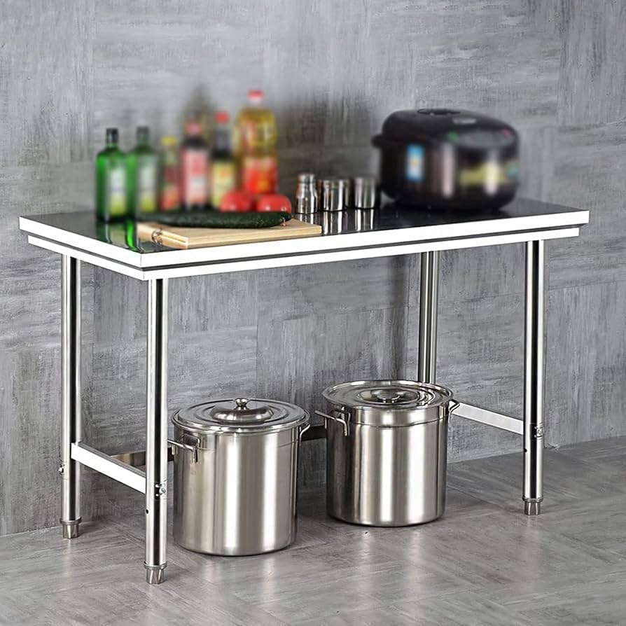 Amazon.co.jp: 業務用ステンレス 作業台 調理台 幅60/80/100/120/150cm