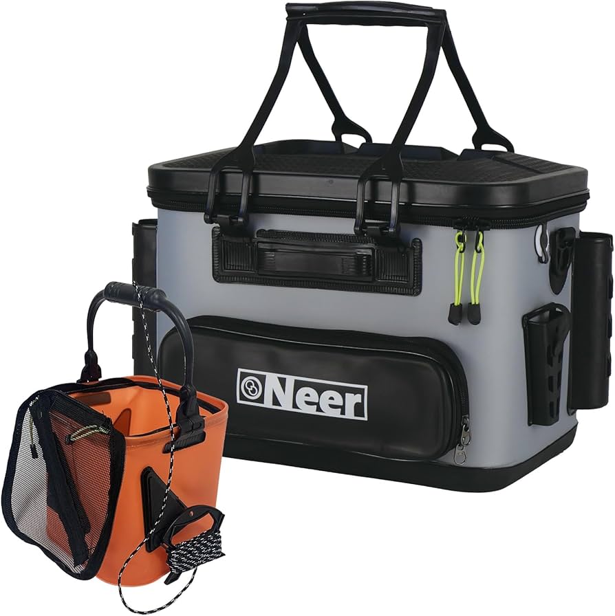 Amazon.co.jp: 【軽量、大容量】Neer バッカン タックルボックス