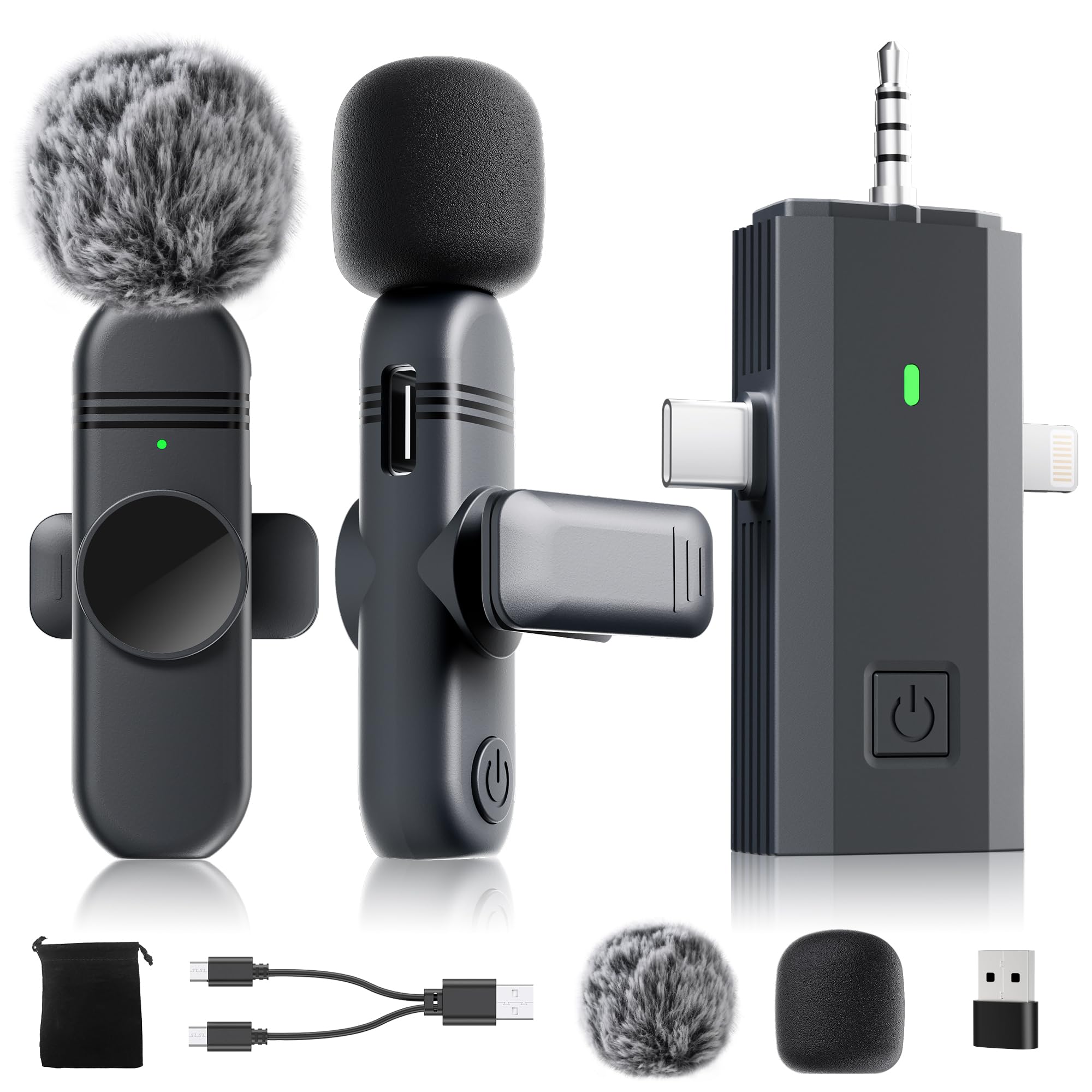 Amazon.co.jp: 【2026新登場・低遅延】Zaahir ワイヤレスピンマイク