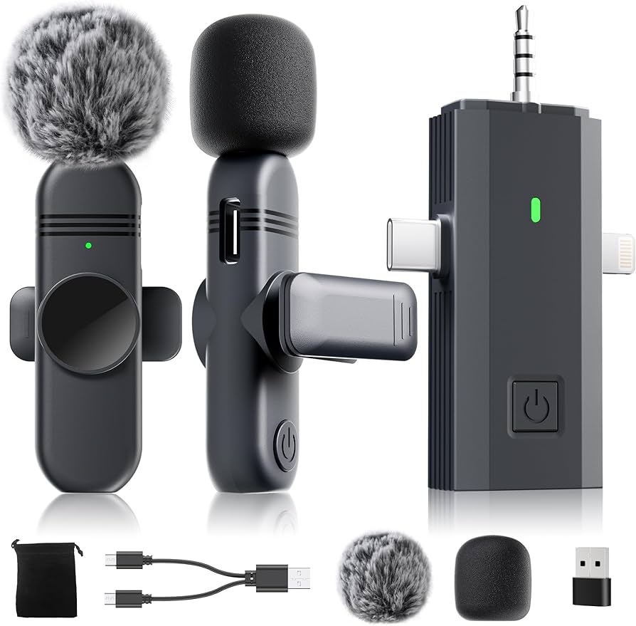 Amazon.co.jp: 【2026新登場・低遅延】Zaahir ワイヤレスピンマイク