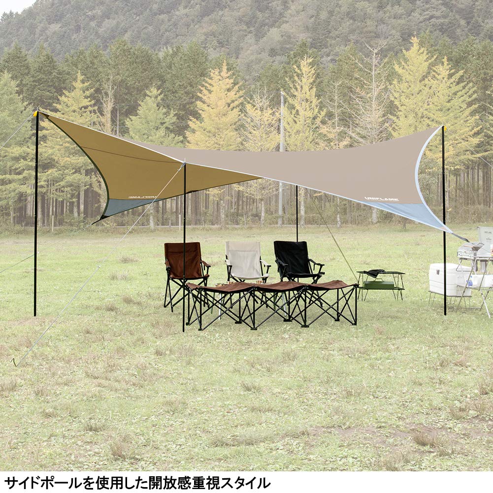Amazon | REVOタープⅡ（L） TAN | ユニフレーム(UNIFLAME) | タープ